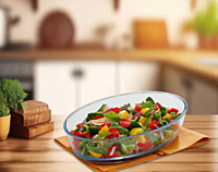 Signora ware Bake &Serve Oval  Square Dish 700ML