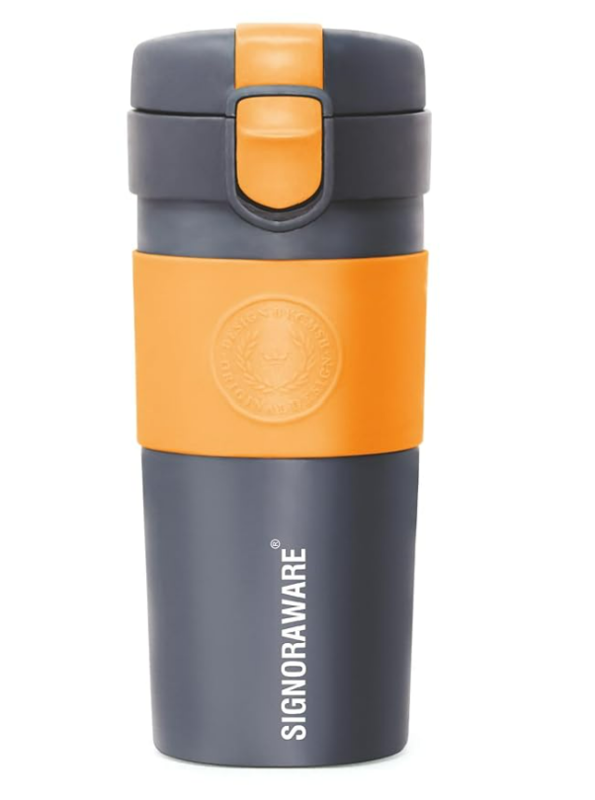 Signora ware Elite Vacuum Insulated Steel Mug, 410 ML