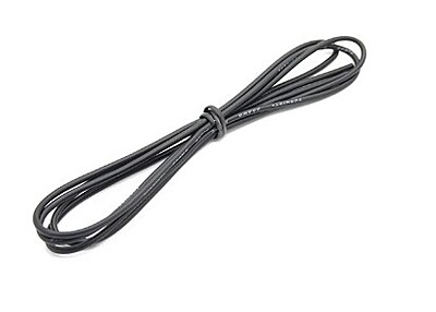 AMASS 20AWG SILICONE WIRE 20AWG BLACK 1M