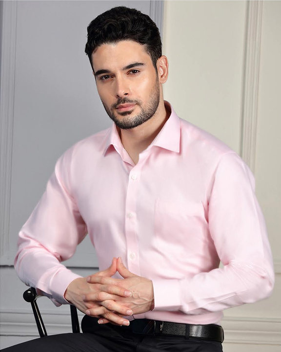 Reid & Taylor High IQ Weft Herringbone Shirt