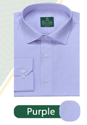 Reid & Taylor CVC Herringbone Shirt