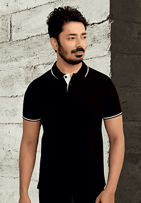 Monte Carlo  poly Cotton Tipping T- Shirt