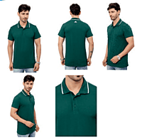 Addas  100% Cotton  Tipping  T-Shirt,