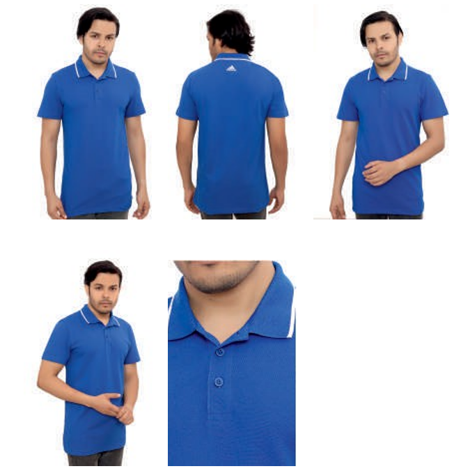 Addas  100% Cotton  Tipping  T-Shirt,