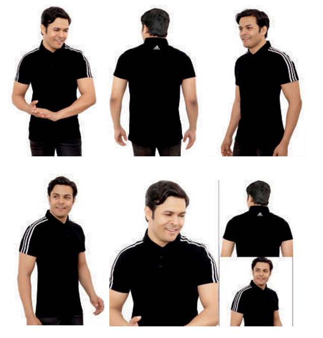 Adidas Poly Cotton  T-Shirt,