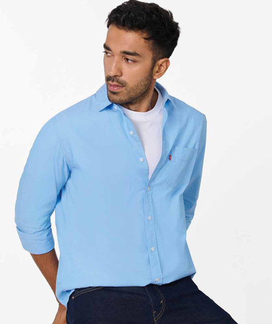LEVI'S MEN'S COTTON OXFORD SHIRT