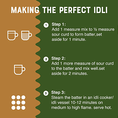 Miltimillet Idli mix Miltimillet Idli mix