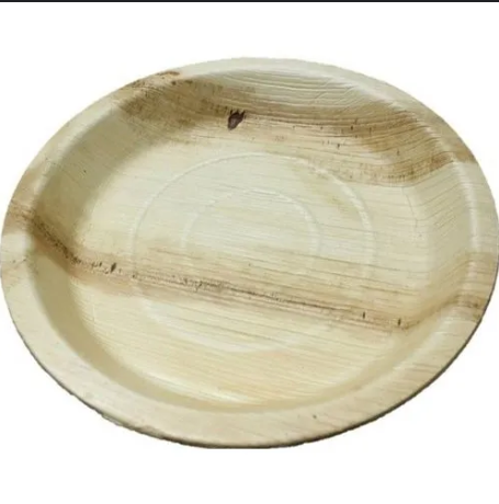 6" Round Areca Plate