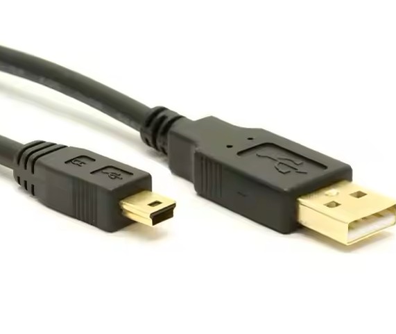 USB A Male to Mini USB Cable 1.5 meter