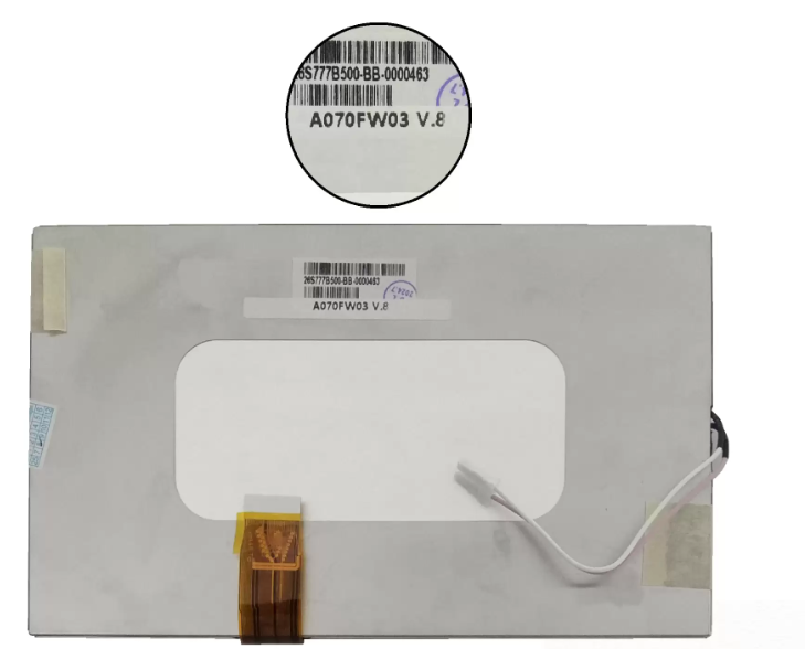 AUO A070FW03-V.8 LCD Module