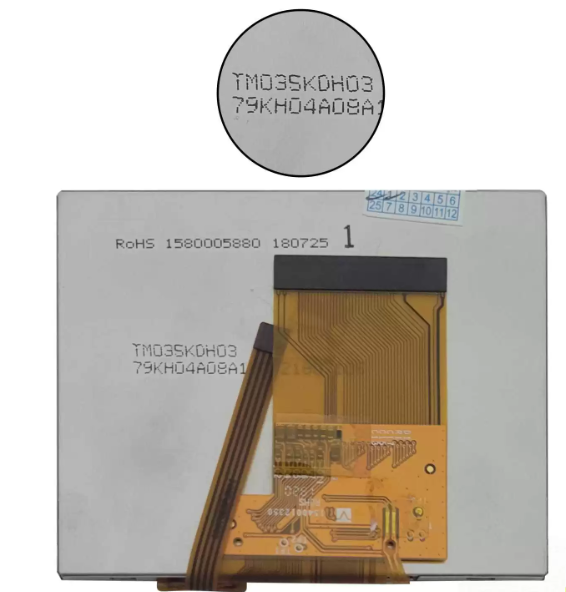 Tianma TM035KDH03 LCD display with touch