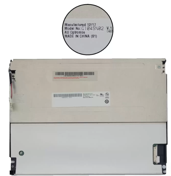 AUO G104SN02-V.1 LCD DISPLAY