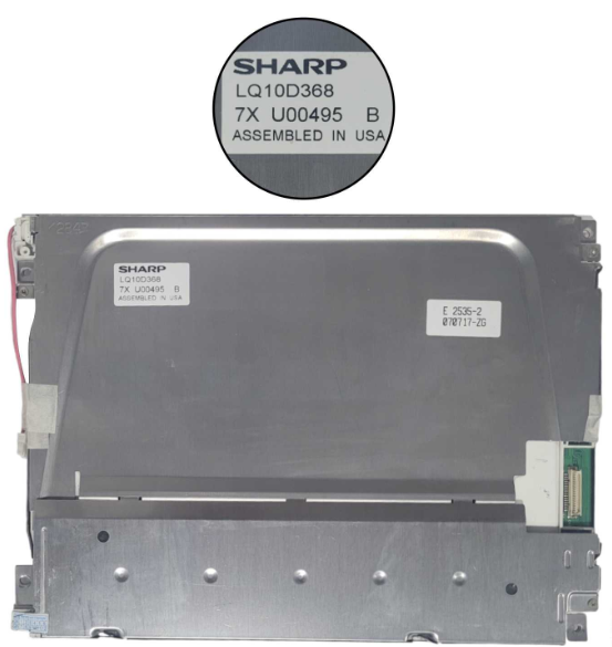 Sharp LQ10D368 LCD display