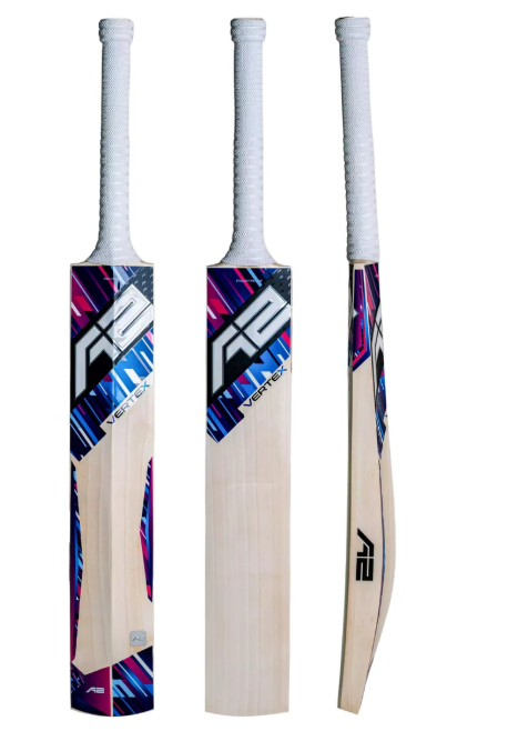 Vertex - Grade 2 English Willow Cricket Bat | 4 Square Sports