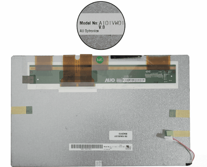 AUO A101VW01-V.0 LCD DISPLAY