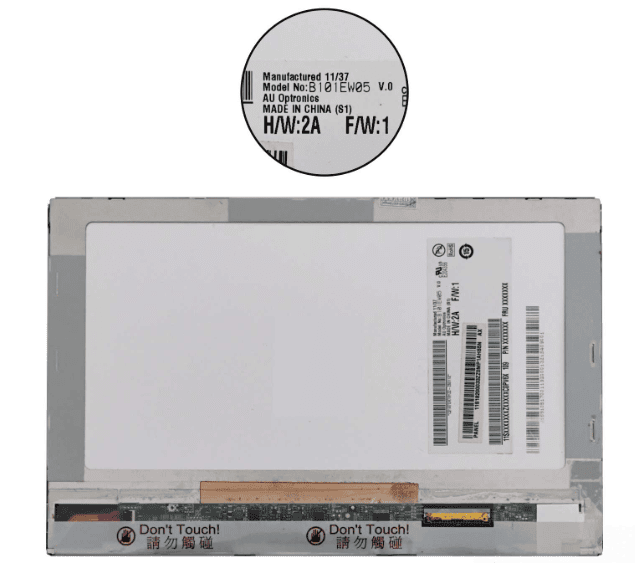 AUO B101EW05-V.0 LCD DISPLAY