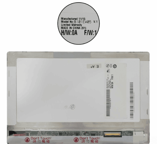 AUO B101EW05-V.1 LCD DISPLAY