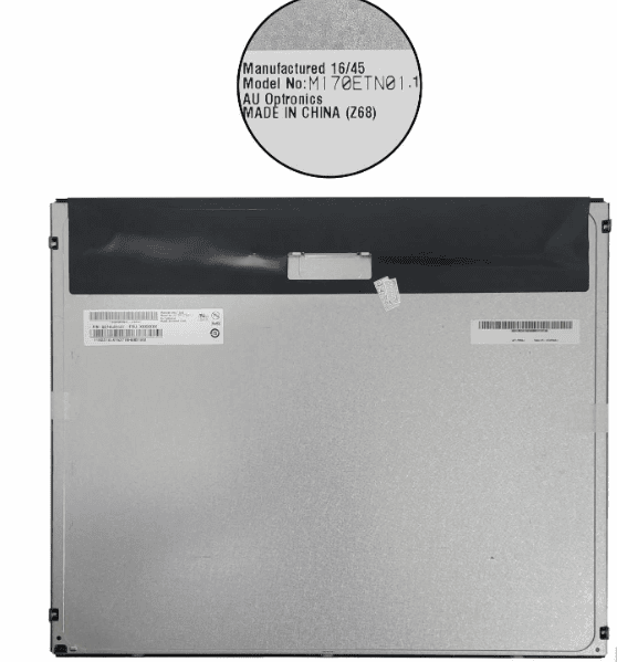 AUO M170ETN01.1 LCD DISPLAY