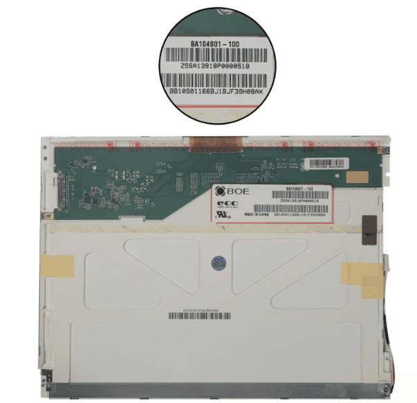 BOE BA104S01-100 LCD DISPLAY