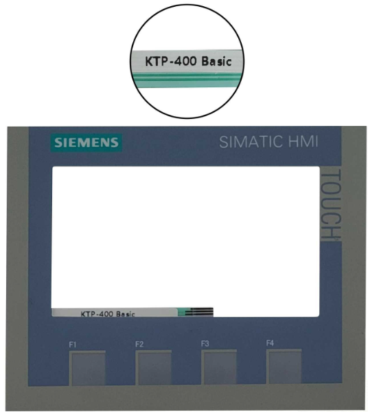 Keypad for Siemens KTP400 Basic - High-Quality Replacement