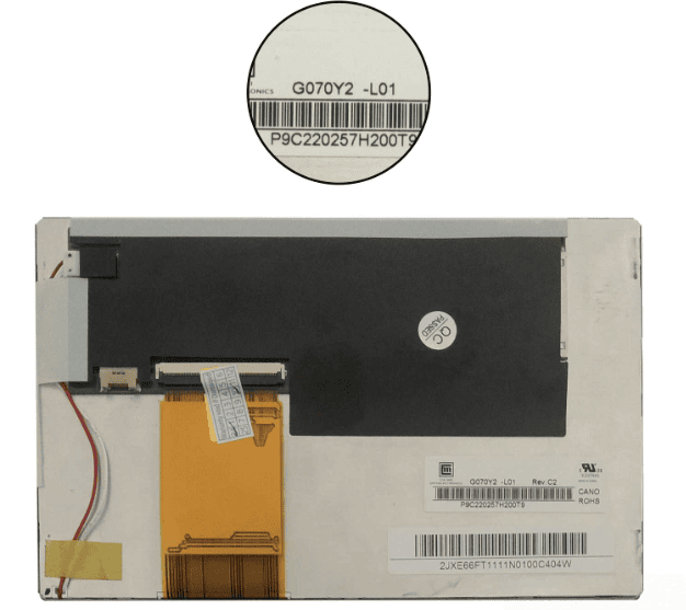 CHIMEI G070Y2-L01 LCD DISPLAY
