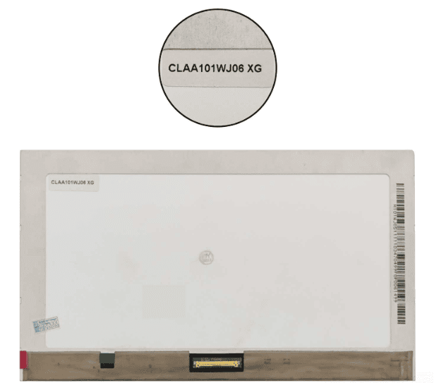 CPT CLAA101WJ06-XG LCD DISPLAY