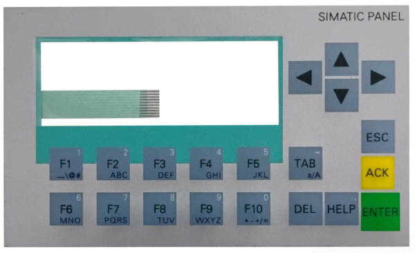 Keypad for Siemens KP300 Basic Mono PN HMI Panel