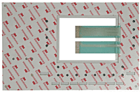 Keypad for Siemens COROS OP25 HMI Panel â€“ Without LED Layer