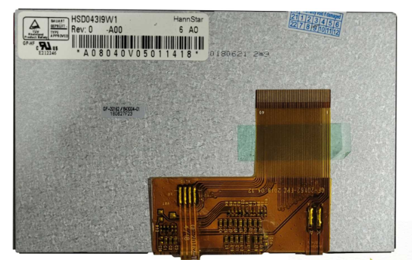 Hannstar HSD043I9W1-A00 LCD DISPLAY with Touch