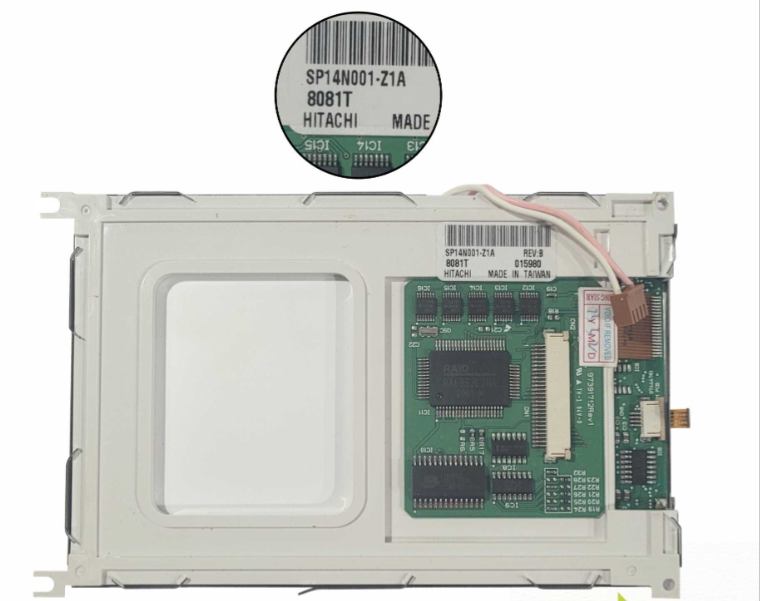 Hitachi SP14N001-Z1A LCD DISPLAY with Touch Screen