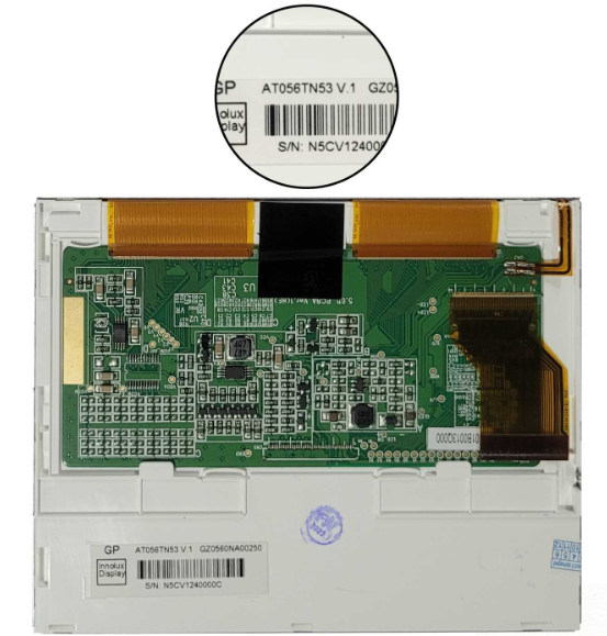 Innolux AT056TN53-V.1 LCD DISPLAY