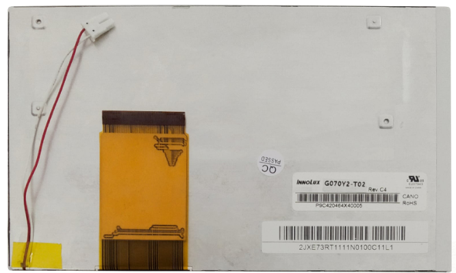 Innolux G070Y2-T02 LCD DISPLAY