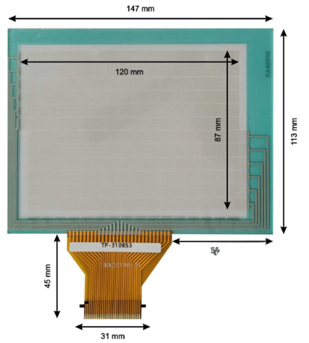 NTS TP-3108S3 Touch Screen