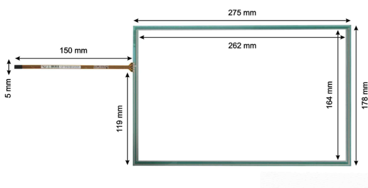 NTS T010-1201-X131-01 Touch Screen