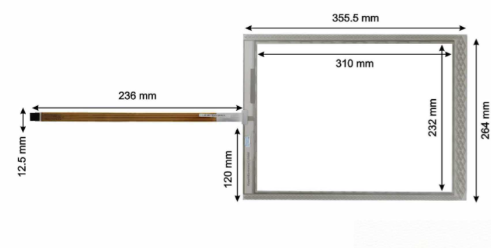 NTS SCN-AT-FLT15.1-001-0H1 Touch Screen