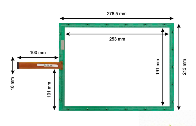 NTS N010-0550-T715 Touch Screen