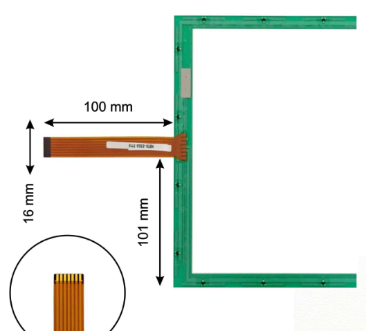 NTS N010-0550-T715 Touch Screen