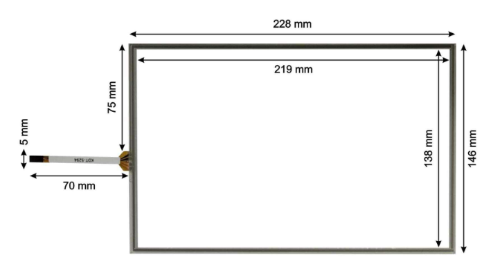 NTS KDT-5294 Touch Screen