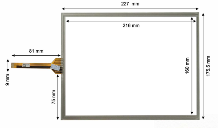 NTS G10401 Touch Screen