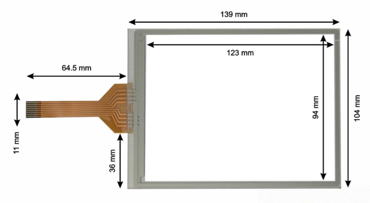 NTS G05701 Touch Screen