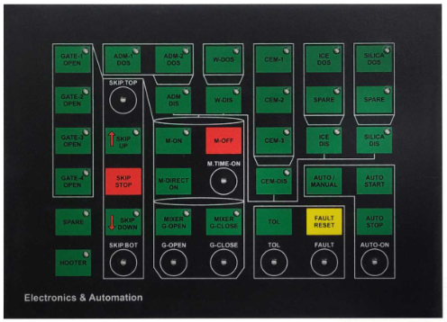 Keypad for Schwing Stetter Batching Plant CP30 â€“ PCB Type