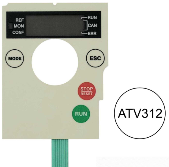 Keypad for Schneider Altivar ATV312 AC Drives - High-Quality Replacement