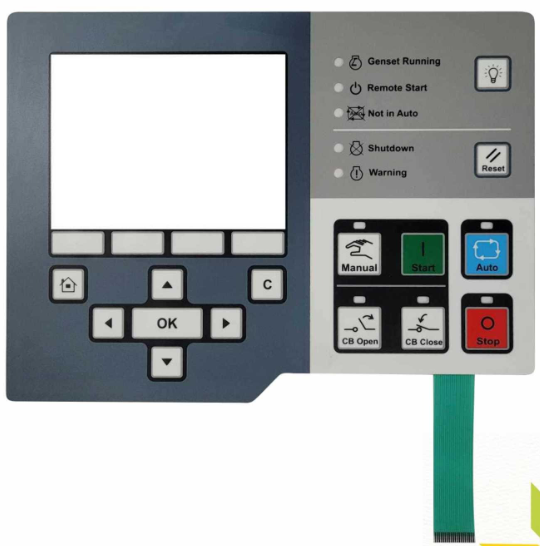 Keypad for HMI 320 Controller Compatible with Cummins Genset HMI 320