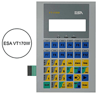 Keypad for ESA VT170W HMI Panel