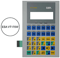 Keypad for ESA VT170W HMI Panel High-Quality Replacement