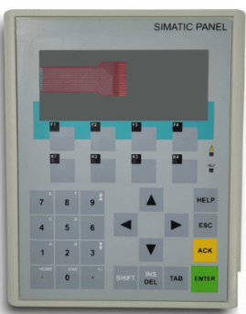 Enclosure with Keypad for Siemens OP77A HMI Panel  Compatible with OP77A and OP77B
