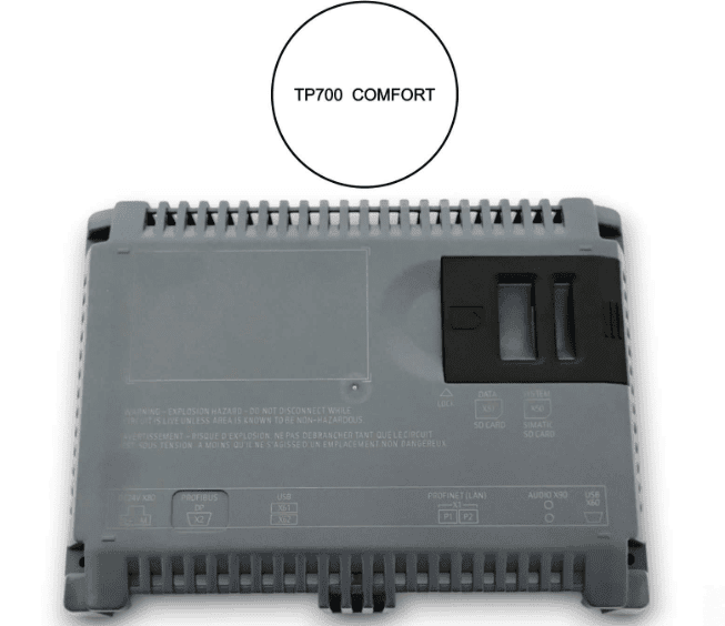 Back Cover for Siemens TP700 Comfort HMI Panel