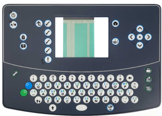 Keypad for Domino Inkjet Printer A-Series