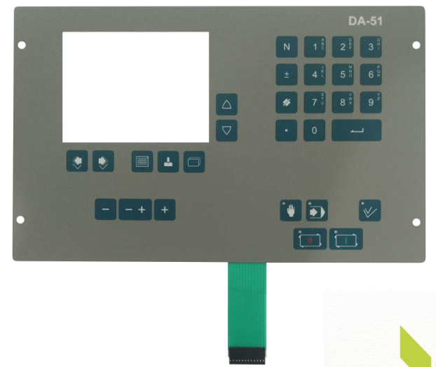 Keypad for Delem DA-51 CNC Controller