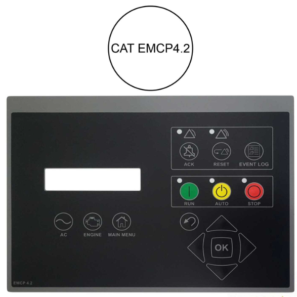 Keypad for Caterpillar EMCP4.2 Controller